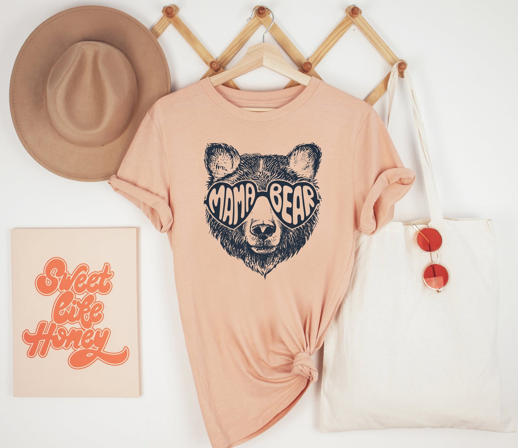 Mama Bear Sunglasses Shirt, Bear Shirt