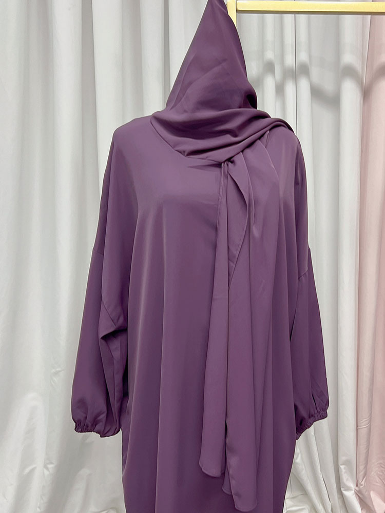 Hooded Abaya Long Dresses Women