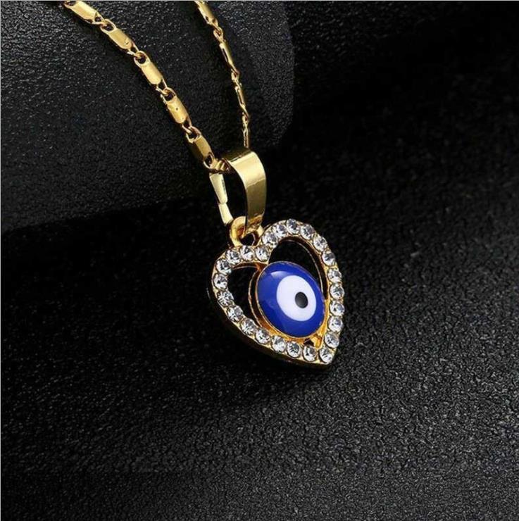 Turkish Blue Evil Eye Necklace