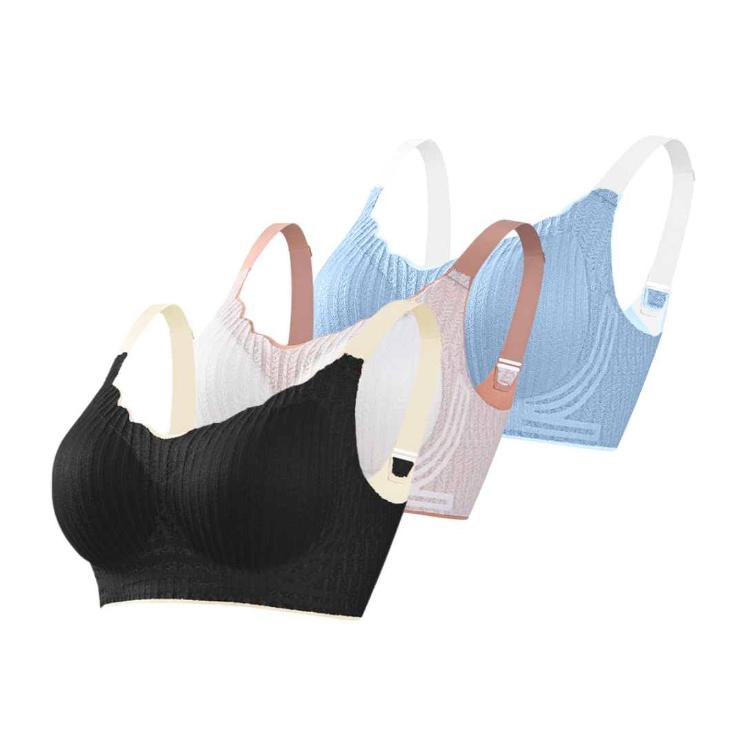 Cotton Doce® Bra - Reinforced Fabric - Without Wires and Seams