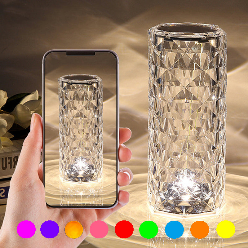 Diamond Crystal Touch Night Light