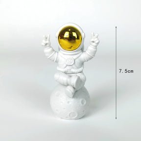 Astronaut and Moon Home Decor Set