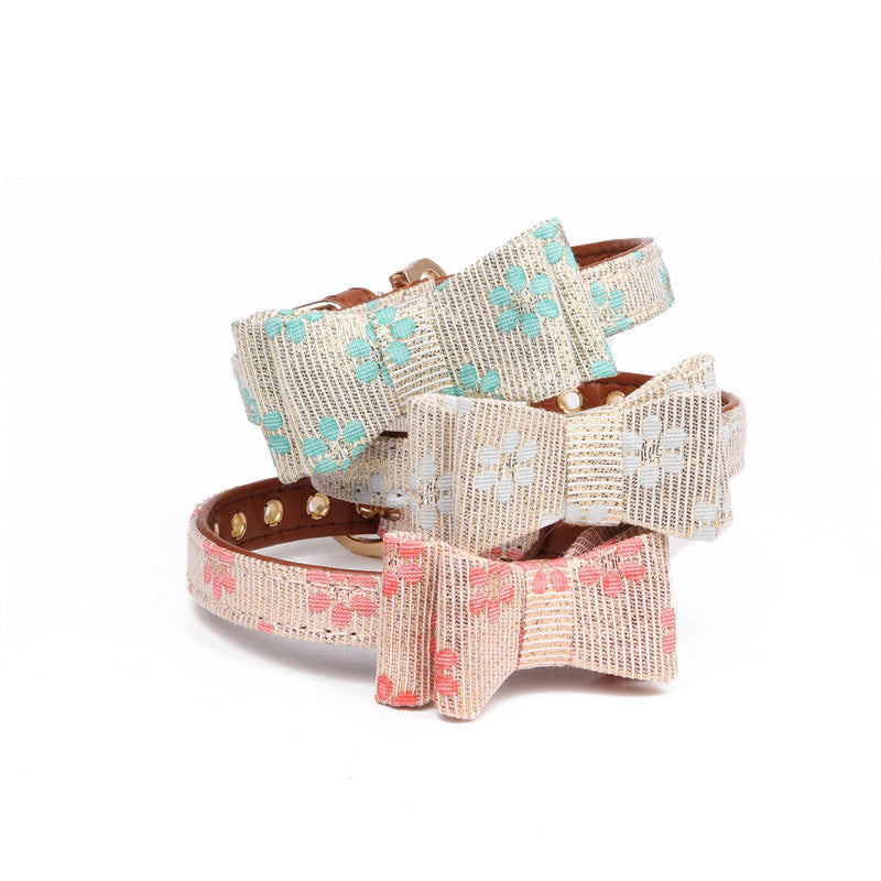 Cute Bowknot Pets Collars