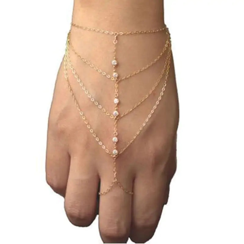 Tassel Hand Chain Bracelet