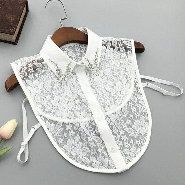 Handmade Beads Embroidery Fake Collar for Woman