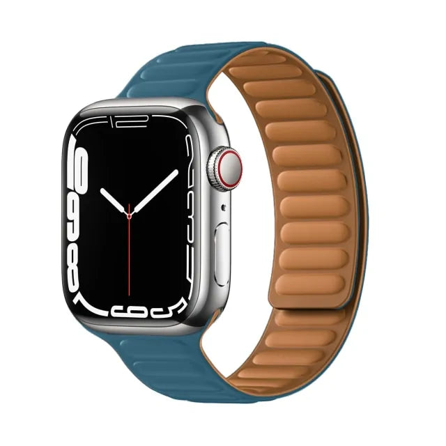 Leather Link Magnetic Loop Bracelet iWatch Series