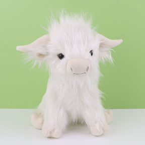 Simulation Highland Cow Plush Toy