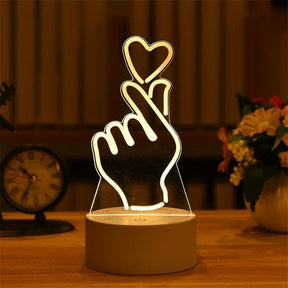 3D Led Night Light Model Toys