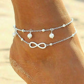 Women Double Ankle Bracelet