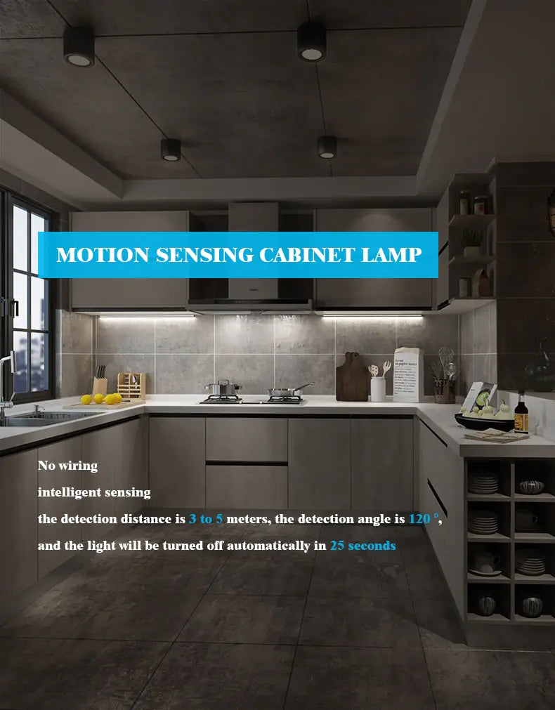 Motion Sensor Light Cabinet