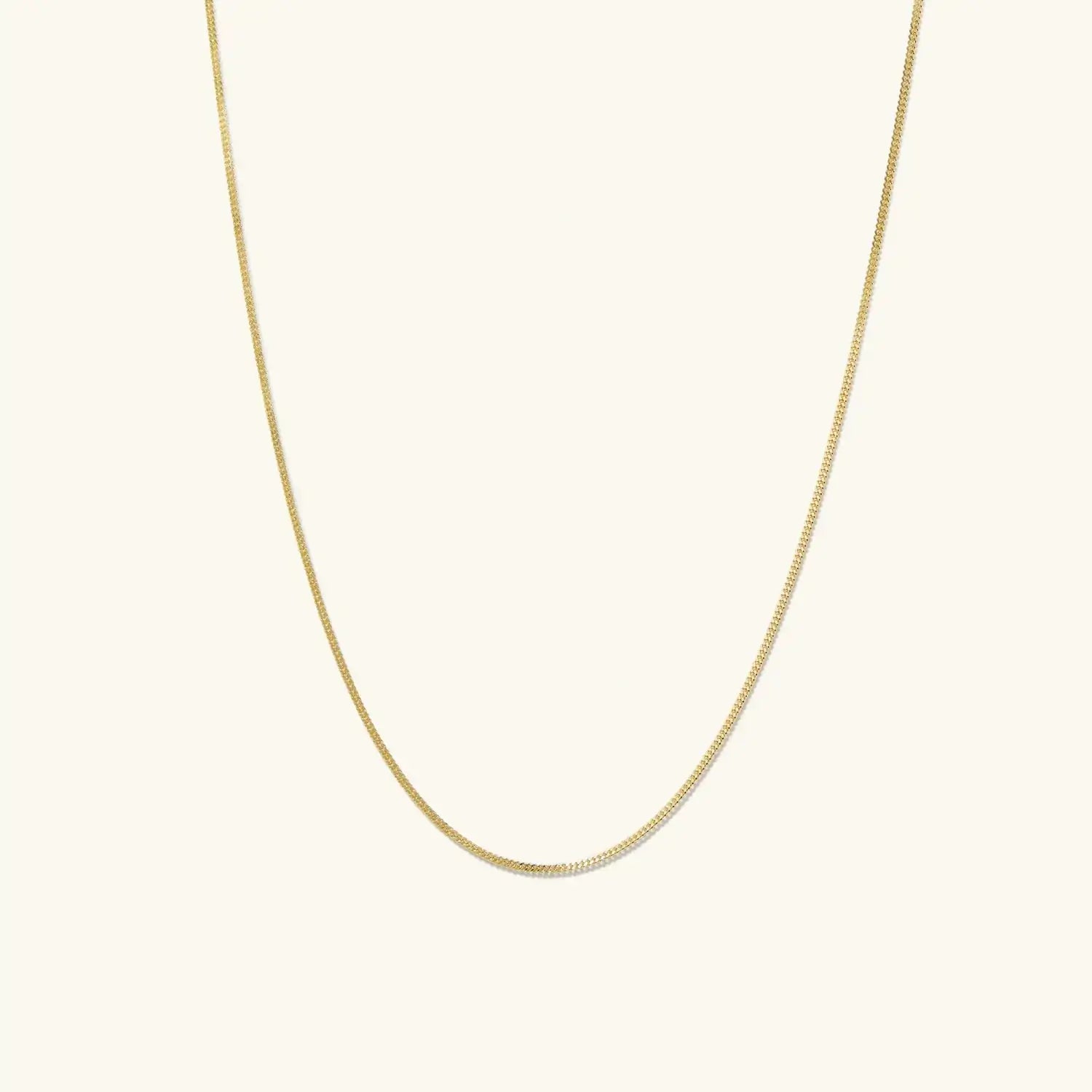 Gold Dainty Baby Curb Chain