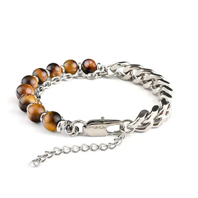 European Natural Tiger Eye Bracelet