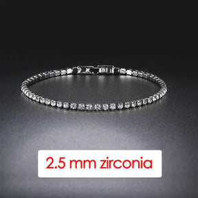 Iced Out Crystal Tennis Bracelet